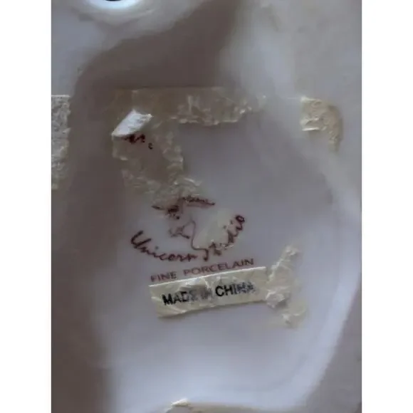 Unicorn Studio Fine Porcelain 12.25 inch Standing Lady Girl Figurines Set Of Two